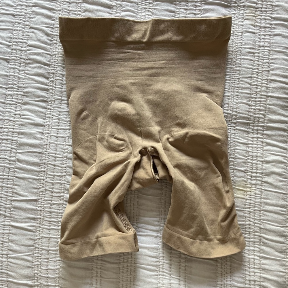 SKIMS Tan Shapewear Shorts